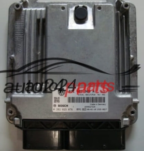 CALCULATEUR MOTEUR AUDI VW VOLKSWAGEN BOSCH 0 281 015 076, 0281015076, 03L 907 309 A, 03L907309A, EDC17CP20 - PLUG&PLAY