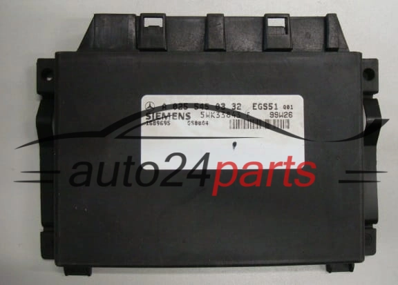 STEROWNIK SKRZYNI BIEGOW MERCEDES BENZ A0255450332, 5WK33843F