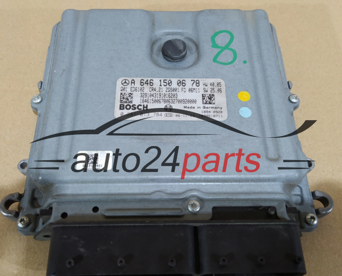 KOMPUTER STEROWNIK SILNIKA MERCEDES BENZ BOSCH 0 281 013 784, 0281013784, A 646 150 06 78, A646150067, CR4.21