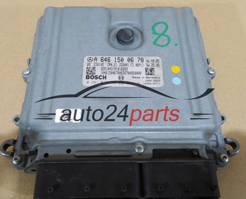 KOMPUTER STEROWNIK SILNIKA MERCEDES BENZ BOSCH 0 281 013 784, 0281013784, A 646 150 06 78, A646150067, CR4.21
