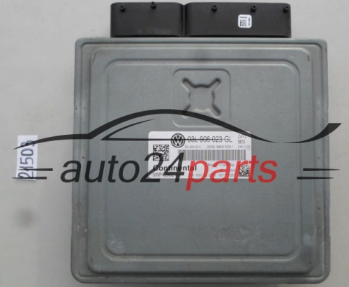 KOMPUTER STEROWNIK SILNIKA VW VOLKSWAGEN PASSAT 1.6 TDI 03L906023GL, 03L 906 023 GL, 03L906023A, 03L 906 023A, CONTINENTAL 5WP42662 AA 5WP42662AA, DIESEL SIMOS PCR2.1 CAYC 5810 