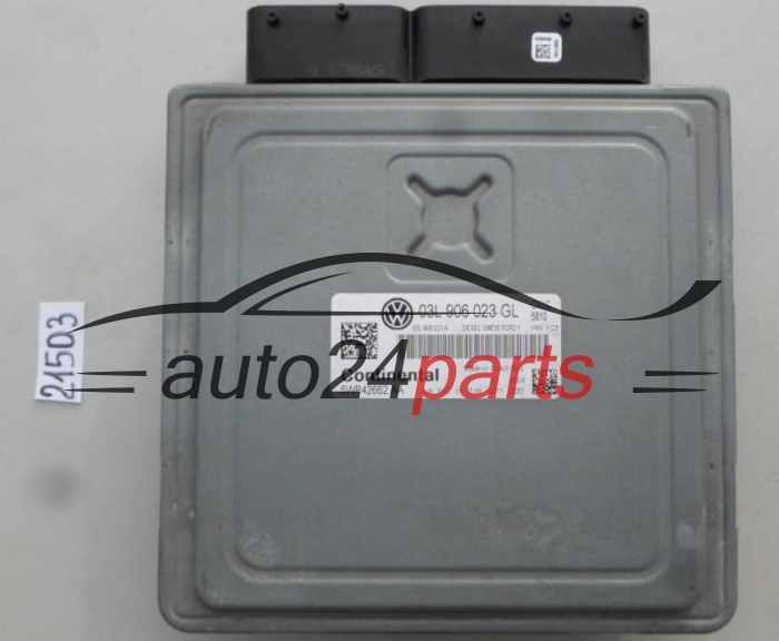KOMPUTER STEROWNIK SILNIKA VW VOLKSWAGEN PASSAT 1.6 TDI 03L906023GL, 03L 906 023 GL, 03L906023A, 03L 906 023A, CONTINENTAL 5WP42662 AA 5WP42662AA, DIESEL SIMOS PCR2.1 CAYC 5810 