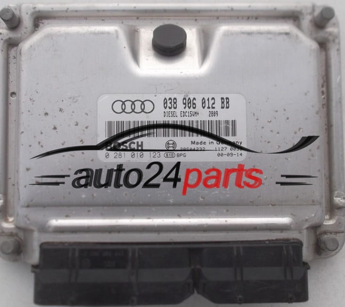 AUDI A3 1.9 TDI, BOSCH 0 281 010 123, BOSCH 0281010123, 038 906 012 BB, 038906012BB - PLUG&PLAY
