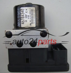 BOMBA HIDRAULICA Y CENTRALITA ABS MITSUBISHI OUTLANDER 4670A340, 06.2102-0934.4, 06210209344, 06.2109-5100.3, 06210951003