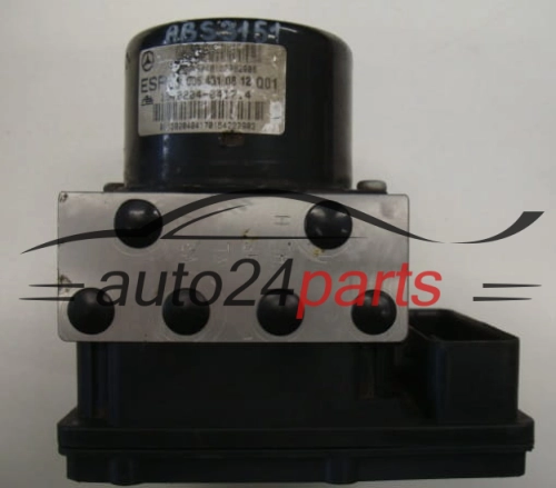 ABS POMPA I STEROWNIK MERCEDES BENZ A 005 431 08 12, A0054310812, 10.0204-0417.4, 10020404174, A2095453032