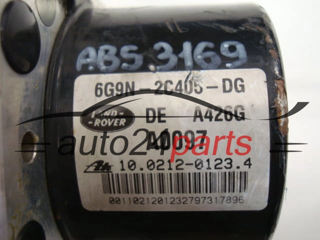 ABS POMPA I STEROWNIK LAND ROVER 6G9N-2C405-DG, 6G9N2C405DG, 10.0212-0123.4, 10021201234, 10.0926-3205.3, 10092632053