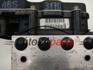 ABS POMPA I STEROWNIK MERCEDES BENZ BOSCH 0 265 236 464, 0265236464, A2124315512, 0265951858