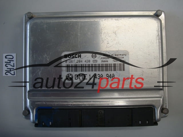 KOMPUTER STEROWNIK SILNIKA BMW 3 E46 BOSCH 0 261 204 420, 0261204420, DME 1 430 940, DME1430940, 1430940