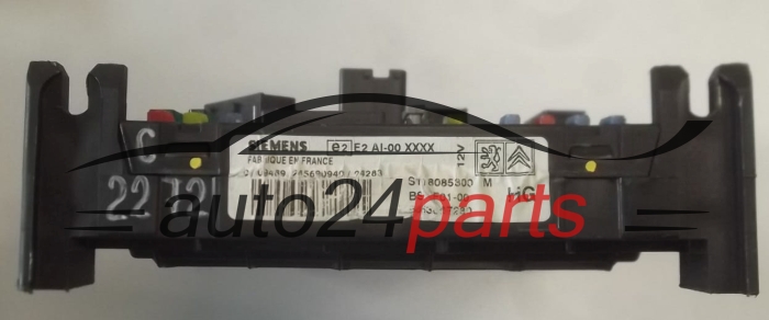 CENTRALKA MODUL STEROWNIK KOMFORTU CITROEN PEUGEOT SIEMENS S118085300M, 9653667280, BSI F01-00 HG
