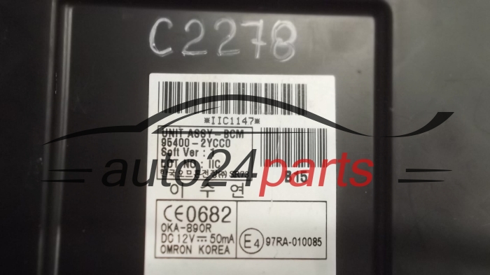 CENTRALKA MODUL HYUNDAI 95400-2YCC0, 954002YCC0