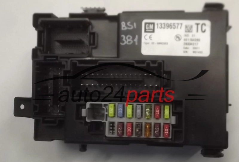 CENTRALKA MODUL STEROWNIK KOMFORTU OPEL MERIVA B 13396577 TC, 13396577TC