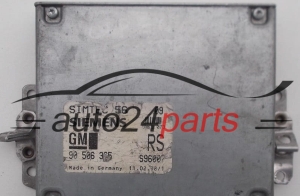 CALCULATEUR MOTEUR OPEL VECTRA B 1.8 X18XE 2.0 X20XEV 90506365 RS, 90 506 365, 90512130, 90 512 130, 6237455, 62 37 455, SIEMENS SIMTEC 56 5WK9073, 5WK9 073, S96007
