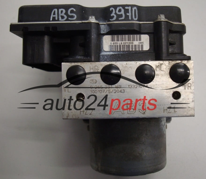 ABS POMPA I STEROWNIK OPEL CORSA D BOSCH 0 265 251 189, 0265251189, 13321074, 0265951441