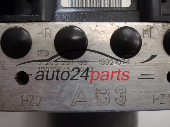 ABS POMPA I STEROWNIK OPEL CORSA D BOSCH 0 265 251 189, 0265251189, 13321074, 0265951441