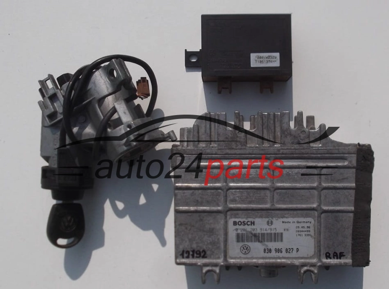 KOMPUTER STEROWNIK SILNIKA VW VOLKSWAGEN POLO 1.4 BOSCH 0 261 203 914/915, 0261203914, 0261203915, 030 906 027 P, 030906027P