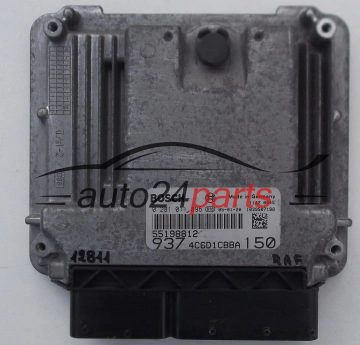 Komputer sterownik silnika Alfa Romeo 0281011896 5598812