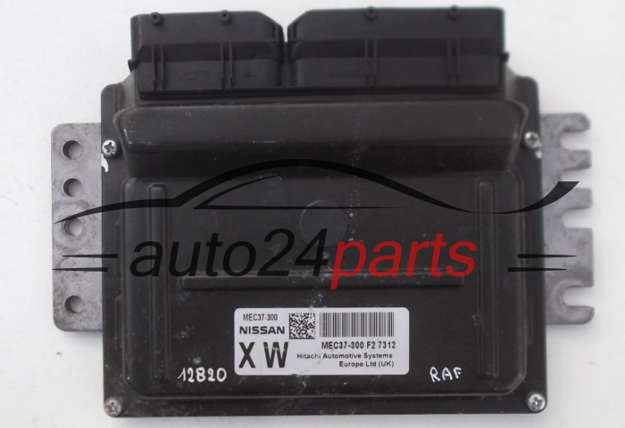 KOMPUTER STEROWNIK SILNIKA NISSAN MICRA 1.2 MEC37-300 XW, MEC37300XW, F2