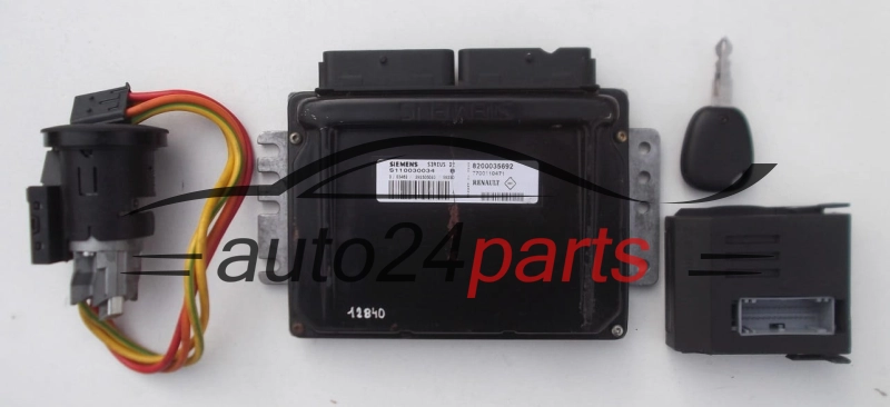KOMPUTER STEROWNIK SILNIKA RENAULT S110030034 B, S110030034B, 8200035692