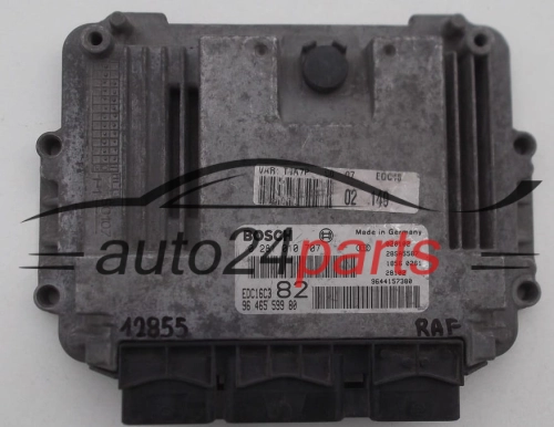 KOMPUTER STEROWNIK SILNIKA PEUGEOT 206 1.4 HDI BOSCH 0281010707 9646559980 9644157380 EDC16