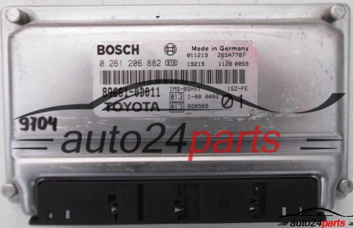 YARIS 1.0, BOSCH 0 261 206 882, 0261206882, 89661-0D011, 896610D011 