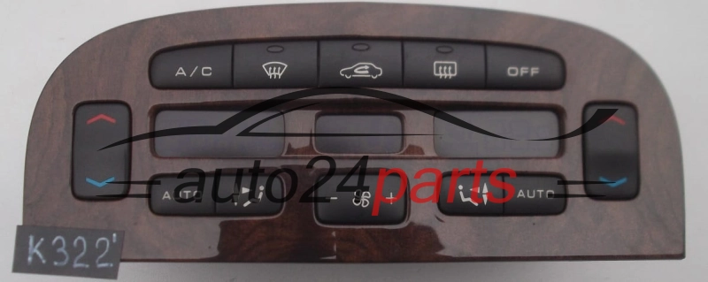PANEL OGRZEWANIA STEROWNIK NAWIEWU REGULATOR KLIMATRONIK PEUGEOT 607 96 295 526 GV, 96295526GV, 96295526 