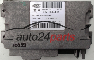 KOMPUTER STEROWNIK SILNIKA FIAT 500 CINQUECENTO 1.1 MAGNETI MARELLI IAW 16F.ER, IAW16FER, 46524181, 61602.110.00 E, 6160211000 E - 