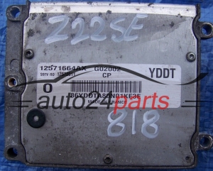 CENTRALITA DE MOTOR OPEL VECTRA SIGNUM 2.2 Z22SE 12571664AX YDDT, 12571664 AX, 12572011 CP, 12 572 011