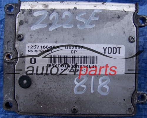 CENTRALITA DE MOTOR OPEL VECTRA SIGNUM 2.2 Z22SE 12571664AX YDDT