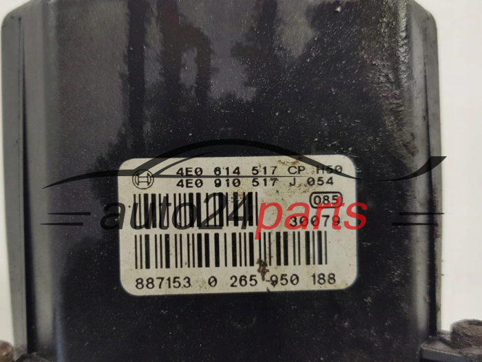 Pompa ABS i sterownik AUDI 4E0614517CP, BOSCH 0265950188
