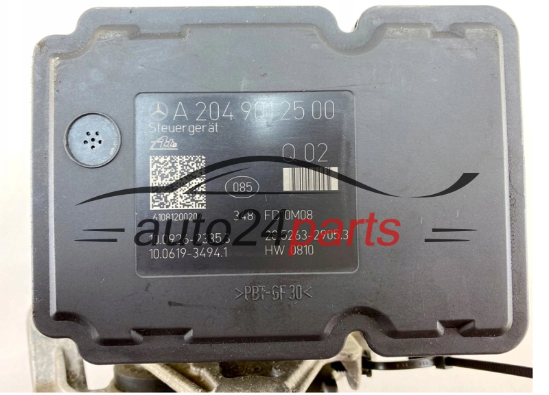 ABS POMPA I STEROWNIK MERCEDES BENZ A2044312012, 10.0212-0416.4,10021204164, A2049012500