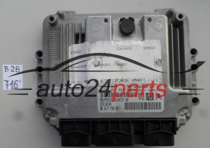 CITROEN PEUGEOT 1.6 HDI BOSCH 0 281 011 863, 0281011863, 96 617 733 80, 9661773380, 9653958980, EDC16C34 