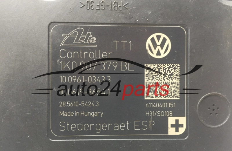 ABS POMPA I STEROWNIK SKODA YETI 1K0614517DC, 10.0212-0656.4, 10021206564, 1K0907379BE