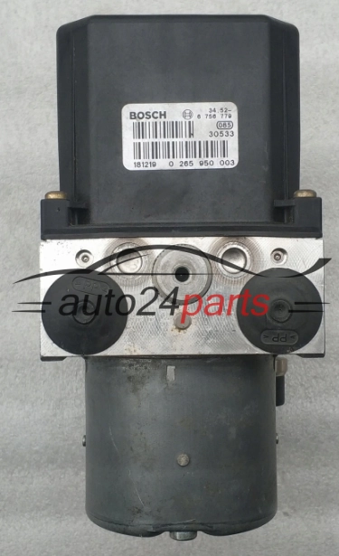 ABS POMPA I STEROWNIK BMW BOSCH 0265225057, 34.51-6756776, 34516756776, 0265950003