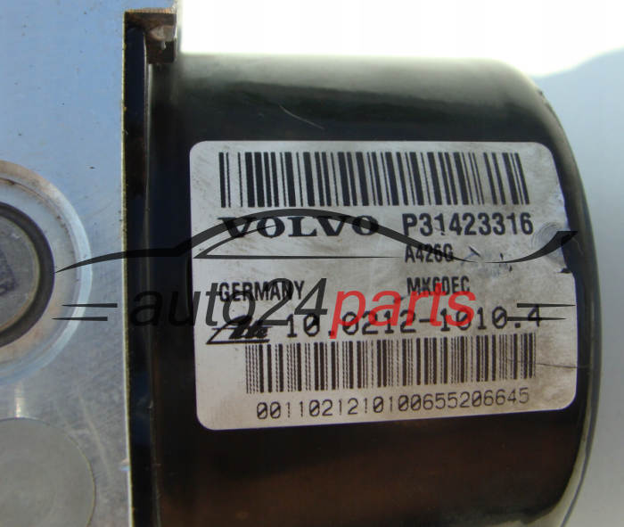 ABS POMPA I STEROWNIK VOLVO P31423316, 10.0212-1010.4, 10021210104, 10.0961-0425.3, 10096104253