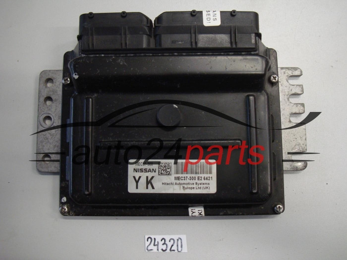 KOMPUTER STEROWNIK SILNIKA NISSAN MICRA 1.2 MEC37-300 YK, MEC37300, MEC37-300 G2, MEC37300G2