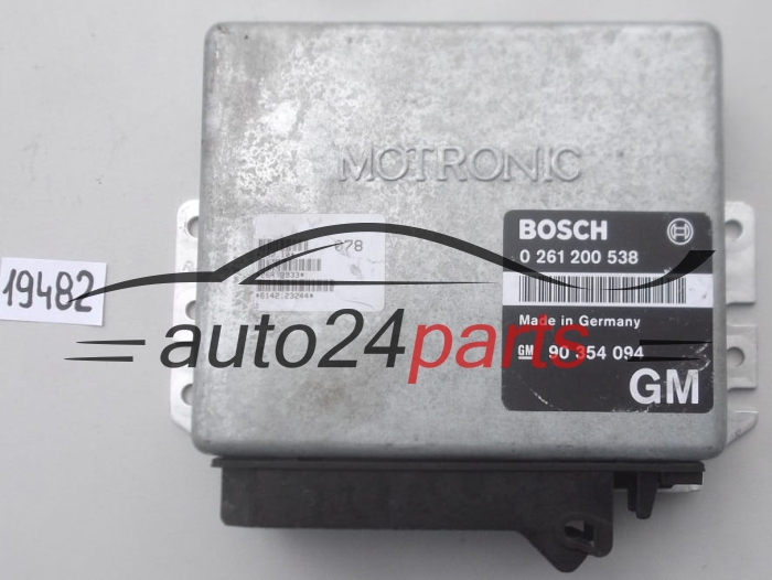 KOMPUTER STEROWNIK SILNIKA OPEL ASTRA BOSCH 0 261 200 538, GM 90 354 094 GM