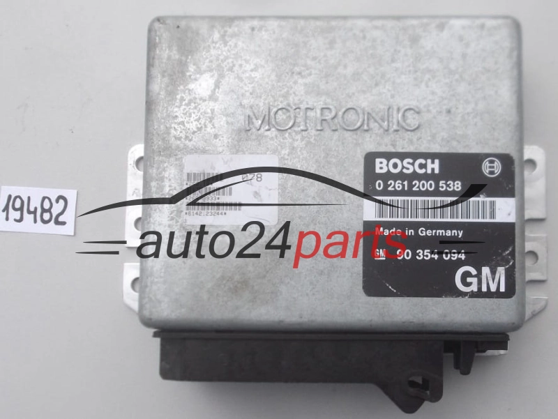 KOMPUTER STEROWNIK SILNIKA OPEL ASTRA BOSCH 0 261 200 538, GM 90 354 094 GM