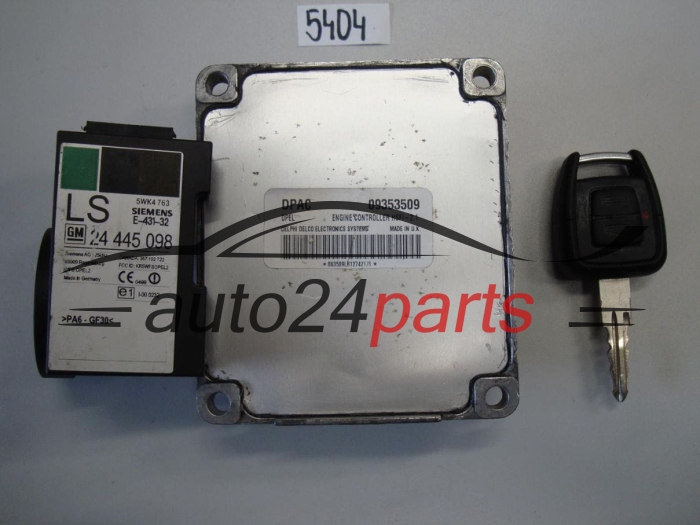 OPEL ASTRA G CORSA C ZAFIRA A DELPHI DELCO 09353509 DPAC, 09353509DPAC, HSFI-2.1