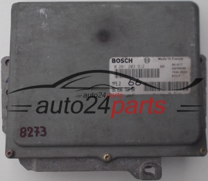 MOTORSTEUERGERÄT ECU STEUERGERÄT PEUGEOT 306, CITROEN SAXO 1.6, BOSCH 0 261 203 912, 0261203912, 96 236 759 80, 9623675980, MP5.2 66