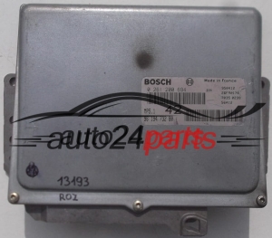 MOTORSTEUERGERÄT ECU STEUERGERÄT PEUGEOT 306 BOSCH 0 261 200 694, 0261200694, 96 194 732 80, 9619473280