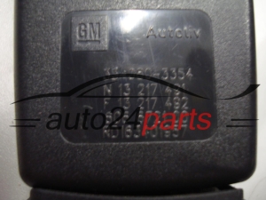 NAPINACZ PASA BEZPIECZENSTWA OPEL ZAFIRA A PRAWY PRZOD 13217491, 334060-3354, 3340603354