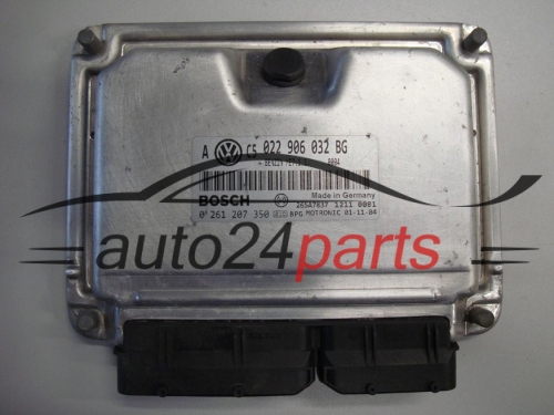 Centralita de moto VOLKSWAGEN BOSCH 0 261 207 350, 0261207350, 022906032 BG, 022906032BG, ME7.1.1