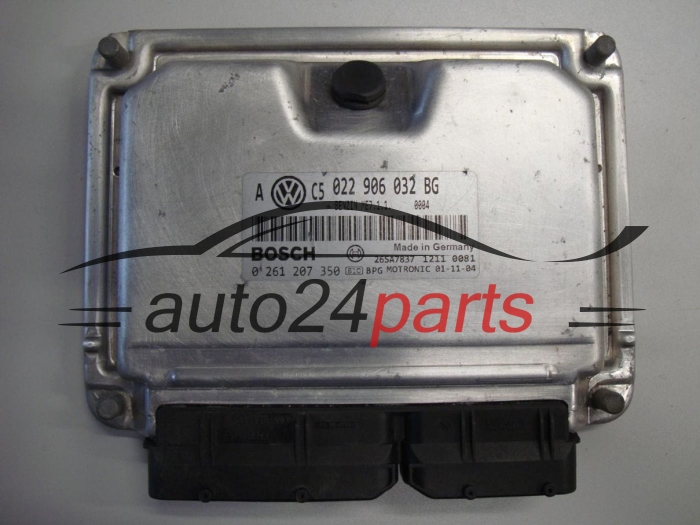 Calculateur Moteur VOLKSWAGEN BOSCH 0 261 207 350, 0261207350, 022906032 BG, 022906032BG, ME7.1.1