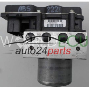 ABS PUMPE BLOCK HYDRAULIKPUMPE STEUERGERÄT OPEL MERIVA 1.7 CDTI BOSCH 0 265 238 000, 0265238000, 13354301, 0 265 950 820, 0265950820, AB6