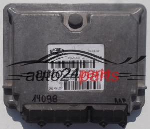 ECU CENTRALITA DE MOTOR FIAT SEICENTO 600 1.1 MPI IAW4AFM7, IAW4AF.M7, IAW 4AF.M7/HW204/1808-07B, 73501877, 61600.627.02, 6160062702