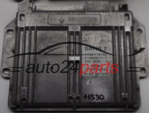CALCULATEUR MOTEUR RENAULT CLIO 1.2 SAGEM 21652511-7 7700112764 HOM: 7700868294