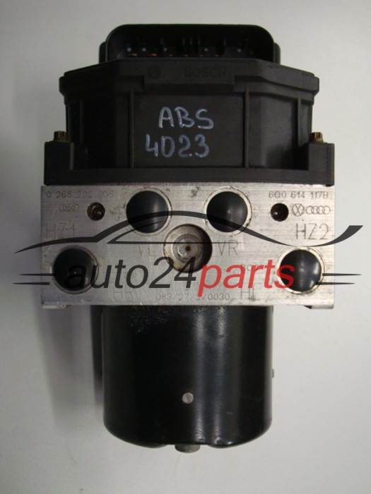 ABS POMPA I STEROWNIK SEAT SKODA VOLKSWAGEN BOSCH 0 265 222 006, 0265222006, 6Q0 614 117 B, 6Q0614117B, 0 265 800 003, 0265800003, 6Q0 907 379, 6Q0907379