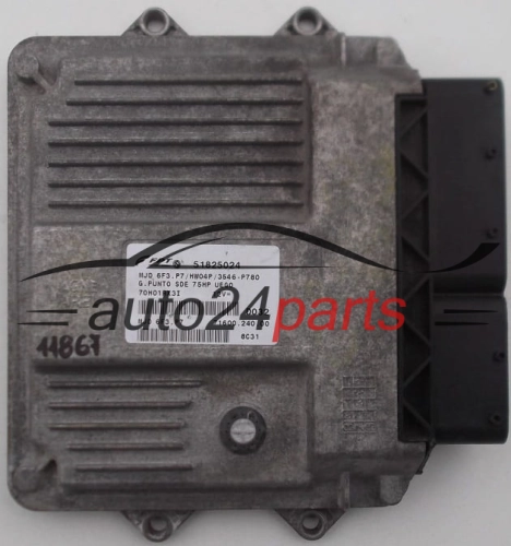 MOTORSTEUERGERÄT ECU STEUERGERAT FIAT GRANDE PUNTO 1.3 JTD MAGNETI MARELLI MJD 6F3.P7
