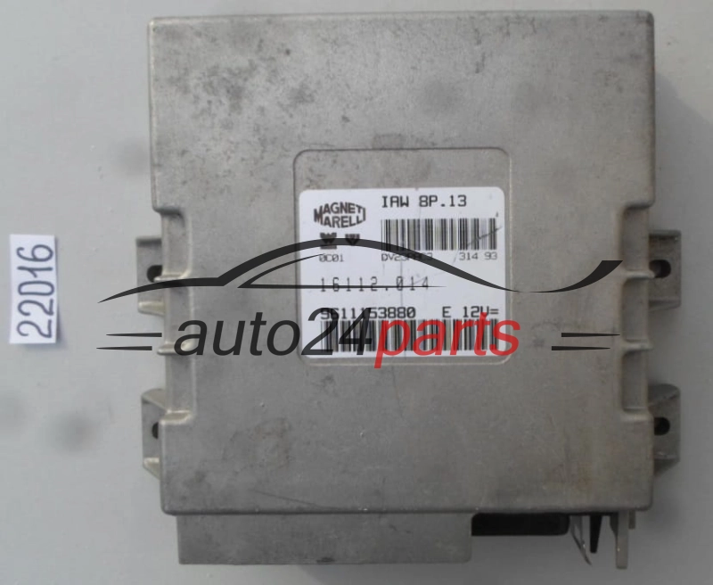 KOMPUTER STEROWNIK SILNIKA CITROEN PEUGEOT MAGNETI MARELLI IAW 8P.13, IAW8P13, 9611153880
