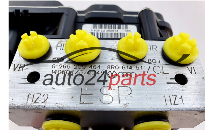 ABS Pumpe und steuergerat  AUDI BOSCH 0265239464, 8R0614517CL, 8R0907379AP
